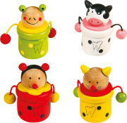 small foot Krabička na mléčné zoubky zvířátka 4 ks