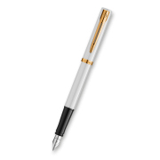 Plnicí pero Waterman Impression White GT - hrot F