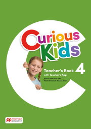 Curious Kids Level 4 Teacher's Book with Teacher's App