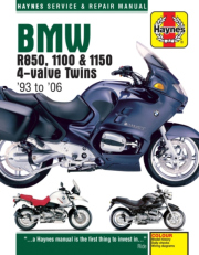 BMW R850, 1100 a 1150 4-valve Twins (93 - 06) Haynes Repair Manual
