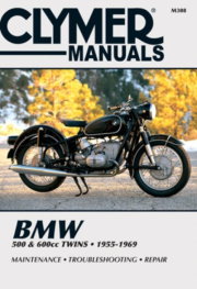BMW 500 a 600cc Twins Motorcycle (1955-1969) Service Repair Manual