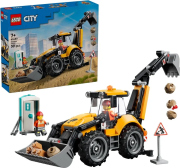 LEGO® City 60480 Žlutý nakladač s rypadlem