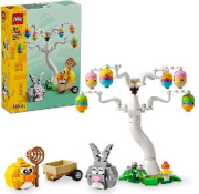 LEGO® Iconic 40808 Velikonoční zajíček, kuřátko a sběr vajíček