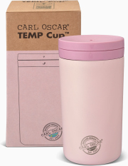 Carl Oscar - Twist n´sip TEMPCup™- termohrnek - růžový