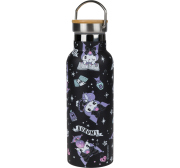 BAAGL Termoláhev s bambusovým víčkem Kuromi Fortune Dream, 500 ml