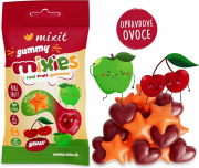 Ovocné Mixies - Jablko & třešeň - přírodní želé bonbóny