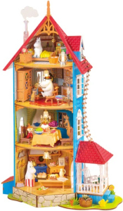 RoboTime 3D skládačka Miniatura domečku Mumínkův domeček