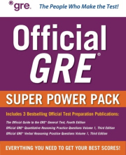 Official GRE Super Power Pack, Third Edition