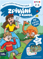 Kvído - Zpívání s Karol: Karty a puzzle pro Mluvicí tablík 2