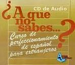 ?A QUE NO SABES? CD AUDIO