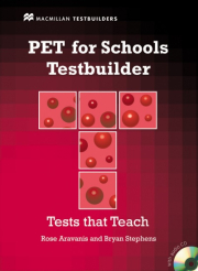 PET for Schools Testbuilder Student´s Book Pack