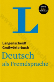 Langenscheidt Grosswörterbuch Deutsch Als Fremdsprache mit Online-Anbindung (hardcover)