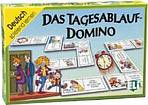 Deutsch Spielend Lernen: Das Tagesablauf-domino n.e.