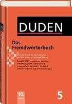 DUDEN Band 5 - DAS FREMDWÖRTERBUCH