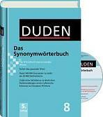 DUDEN Band 8 - SYNONYMWÖRTERBUCH + CD-ROM