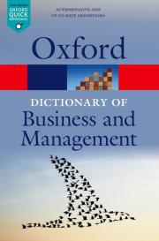 OXFORD DICTIONARY OF BUSINESS AND MANAGEMENT 6th Edition