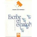 Escribe en espanol