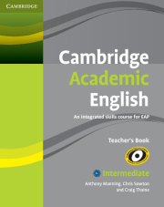 Cambridge Academic English B1+ Teacher´s Book