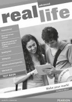 Real Life Advanced Test Book with Audio CD