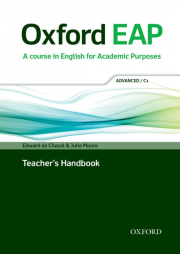 Oxford EAP (English for Academic Purposes) C1 Teacher´s Book with DVD-ROM