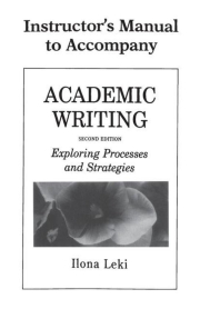 Academic Writing Instructor´s Manual
