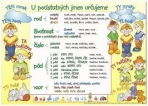 U podstatných jmen určujeme/ + Výjimky u podstatných jmen (karta)