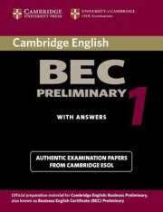 Cambridge BEC Preliminary Practice Tests 1 Student´s Book with answers