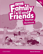 Family and Friends 2nd Edition Starter Workbook with Online Practice