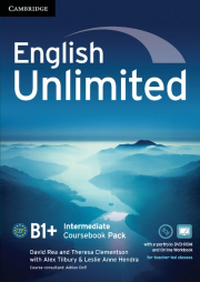 English Unlimited Intermediate Coursebook with e-Portfolio and Online Workbook