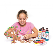 Dřevěné stromky na šperky (AW357) 2ks