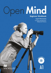 Open Mind Beginner Workbook without key & CD Pack