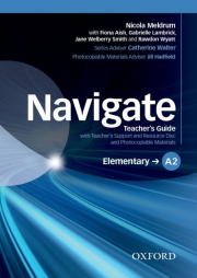 Navigate Elementary A2 Teachers Book with Teachers Resource Disc
