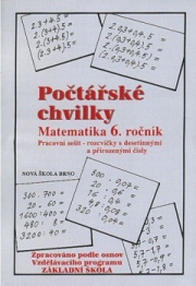 Počtářské chvilky 6 (přirozená a desetinná čísla) - pracovní sešit - Zdena Rosecká (6-11)