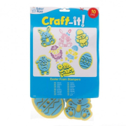 Velikonoční pěnová razítka (10ks) AX803