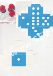 Skládací kostka s kolečky 2-19