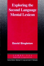 Exploring the Second Language Mental Lexicon PB