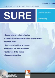 SURE Elementary Teacher´s Book with e-zone, Class Audio CDs (3), Testbuilder CD-ROM/Audio CD & DVD