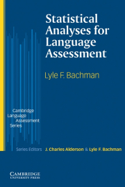 Statistical Analyses for Language Assessment PB