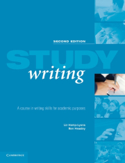 Study Writing Second Edition Book