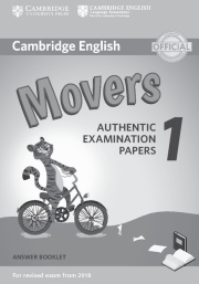 Cambridge English Young Learners 1 for revised exam from 2018 Movers Answer Booklet
