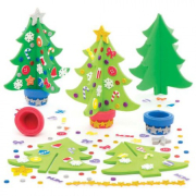 Sada k výrobě vánočního stromku (4 ks) - AX427