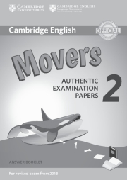 Cambridge English Young Learners 2 for revised exam from 2018 Movers Answer Booklet