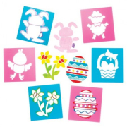 Velikonoční šablony (6ks) 