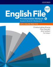 English File Fourth Edition Pre-Intermediate Multipack B with Student Resource Centre Pack