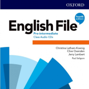 English File Fourth Edition Pre-Intermediate Class Audio CDs (5)