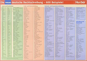 Die neue deutsche Rechschreibung Schreibunterlage