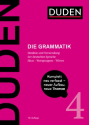 Duden Band 4 Die Grammatik Neu