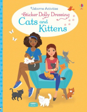 Sticker dolly dressing Cats and kittens