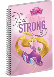 Spirálový blok Princezny – Strong, A5, nelinkovaný