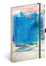 Notes Malba, linkovaný, 13 × 21 cm